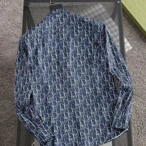 Replica Christian Dior Shirts Long Sleeved For Men #1343580 $52.00 USD for Wholesale