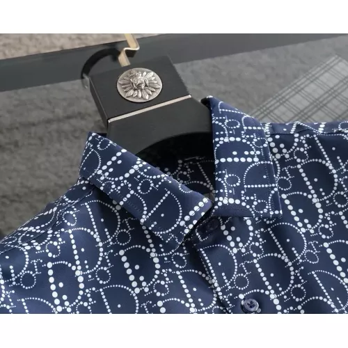 Replica Christian Dior Shirts Long Sleeved For Men #1343580 $52.00 USD for Wholesale