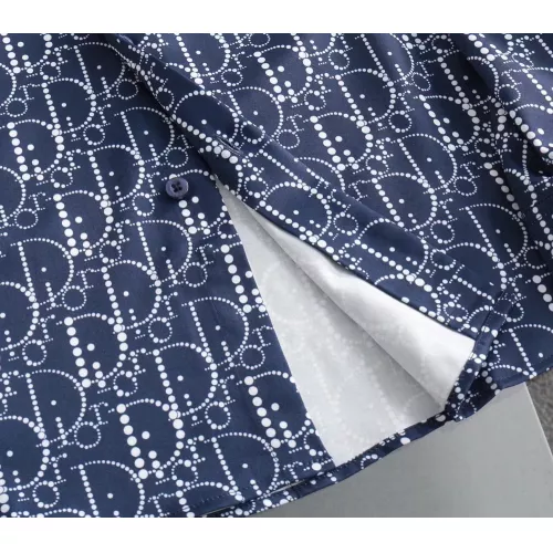 Replica Christian Dior Shirts Long Sleeved For Men #1343580 $52.00 USD for Wholesale