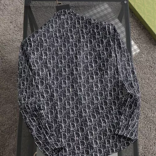 Replica Christian Dior Shirts Long Sleeved For Men #1343581 $52.00 USD for Wholesale