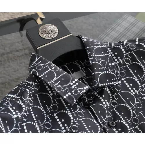Replica Christian Dior Shirts Long Sleeved For Men #1343581 $52.00 USD for Wholesale