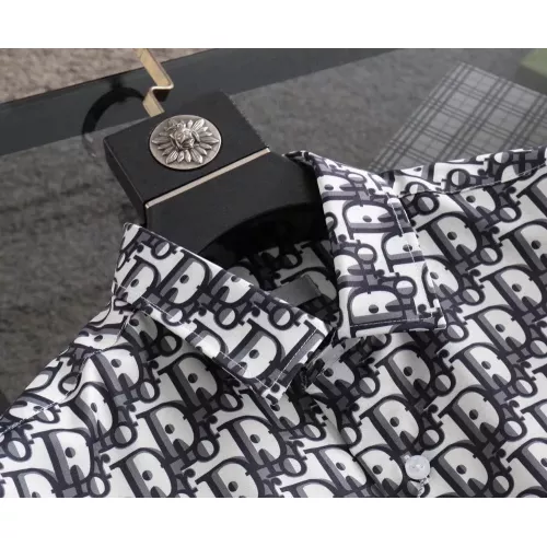 Replica Christian Dior Shirts Long Sleeved For Men #1343582 $52.00 USD for Wholesale