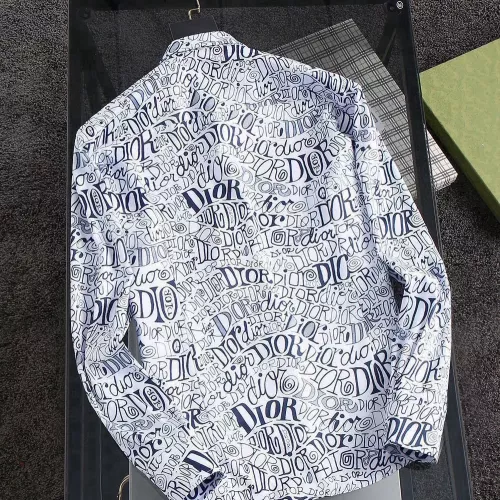Replica Christian Dior Shirts Long Sleeved For Men #1343584 $52.00 USD for Wholesale