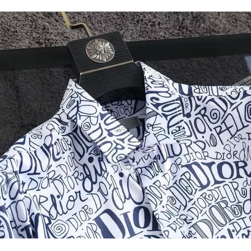 Replica Christian Dior Shirts Long Sleeved For Men #1343584 $52.00 USD for Wholesale