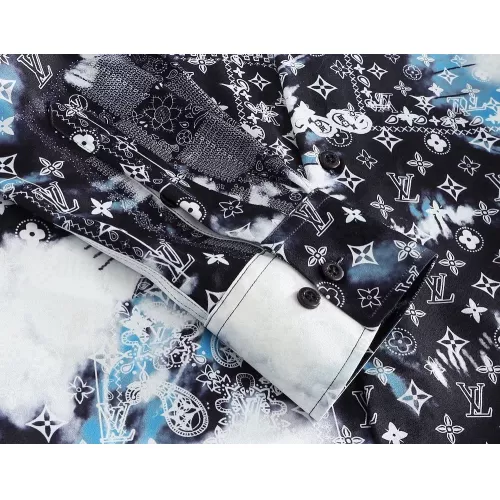 Replica Louis Vuitton LV Shirts Long Sleeved For Men #1343589 $52.00 USD for Wholesale