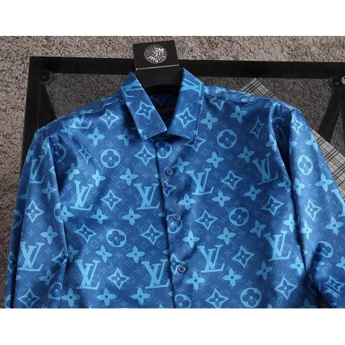 Replica Louis Vuitton LV Shirts Long Sleeved For Men #1343590 $52.00 USD for Wholesale