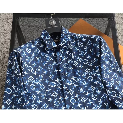 Replica Louis Vuitton LV Shirts Long Sleeved For Men #1343593 $52.00 USD for Wholesale