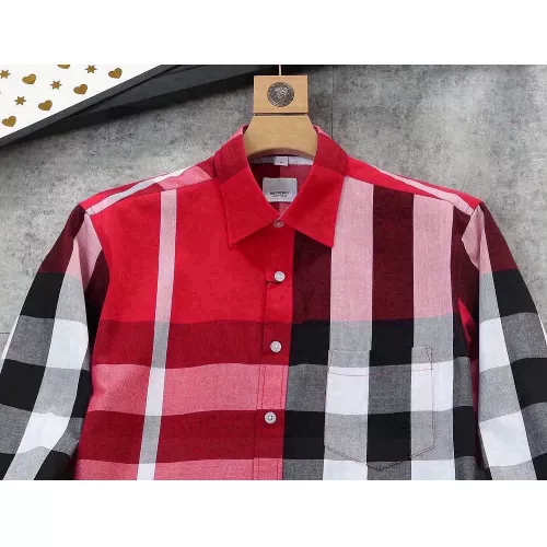 Replica Burberry Shirts Long Sleeved For Men #1343595 $52.00 USD for Wholesale