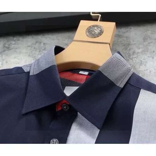 Replica Burberry Shirts Long Sleeved For Men #1343596 $52.00 USD for Wholesale