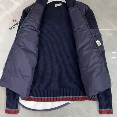 Replica Moncler Down Feather Coat Long Sleeved For Men #1343597 $115.00 USD for Wholesale