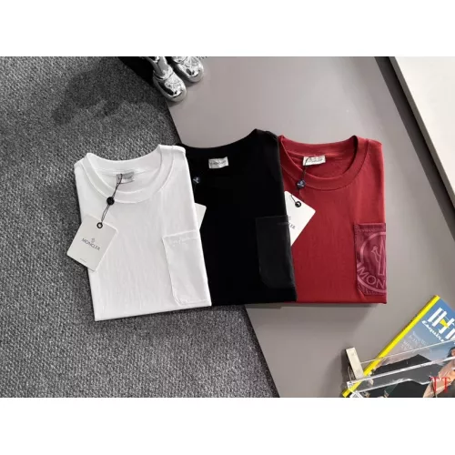 Replica Moncler T-Shirts Short Sleeved For Unisex #1343613 $40.00 USD for Wholesale