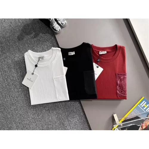Replica Moncler T-Shirts Short Sleeved For Unisex #1343615 $40.00 USD for Wholesale