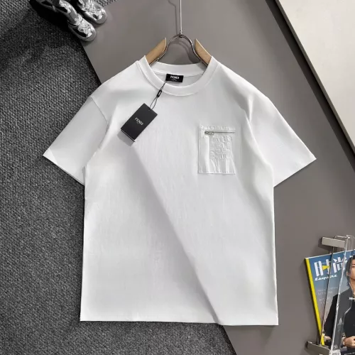 Cheap Fendi T-Shirts Short Sleeved For Unisex #1343618, $$40.00 USD On Fendi T-Shirts