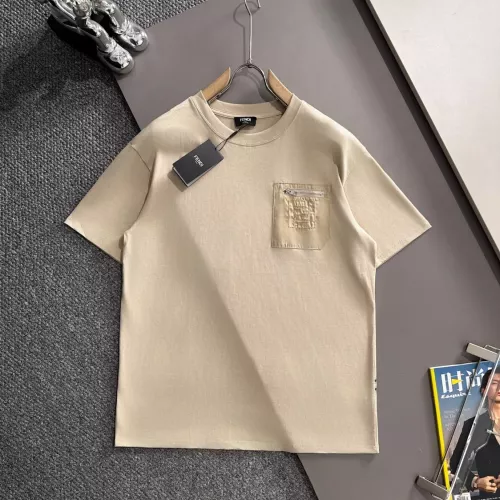 Cheap Fendi T-Shirts Short Sleeved For Unisex #1343619, $$40.00 USD On Fendi T-Shirts
