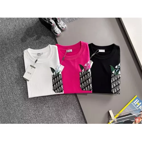 Replica Christian Dior T-Shirts Short Sleeved For Unisex #1343622 $40.00 USD for Wholesale
