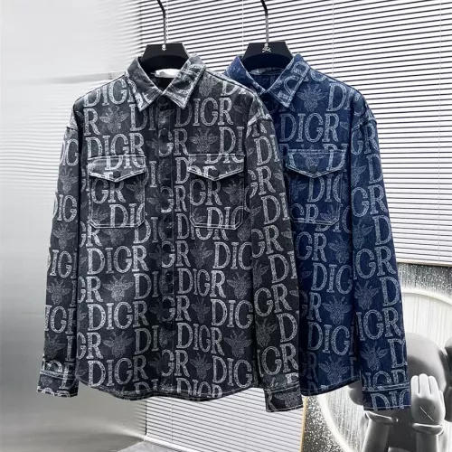 Replica Christian Dior Jackets Long Sleeved For Men #1343625 $64.00 USD for Wholesale