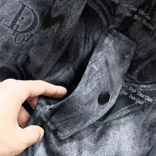 Replica Christian Dior Jackets Long Sleeved For Men #1343627 $68.00 USD for Wholesale