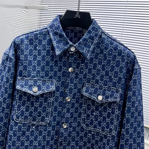 Replica Gucci Jackets Long Sleeved For Men #1343629 $64.00 USD for Wholesale