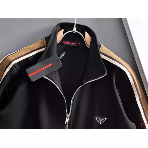 Replica Prada Tracksuits Long Sleeved For Men #1343651 $96.00 USD for Wholesale