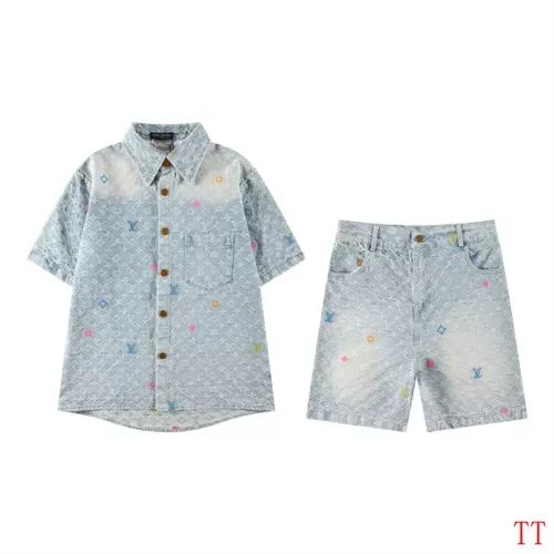 Cheap Louis Vuitton LV Tracksuits Short Sleeved For Unisex #1343660, $$115.00 USD On Louis Vuitton LV Tracksuits