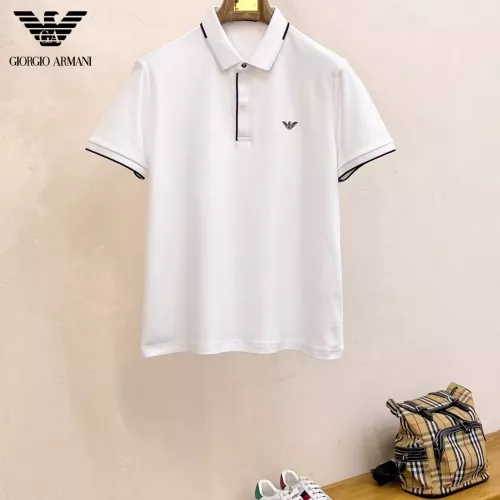 Cheap Armani T-Shirts Short Sleeved For Men #1343675, $$48.00 USD On Armani T-Shirts