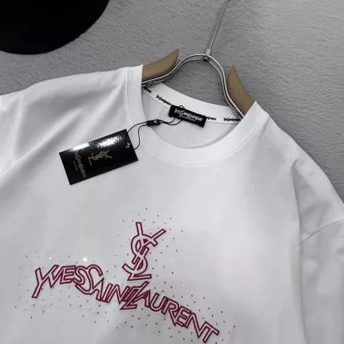 Replica Yves Saint Laurent YSL T-shirts Short Sleeved For Men #1343763 $92.00 USD for Wholesale