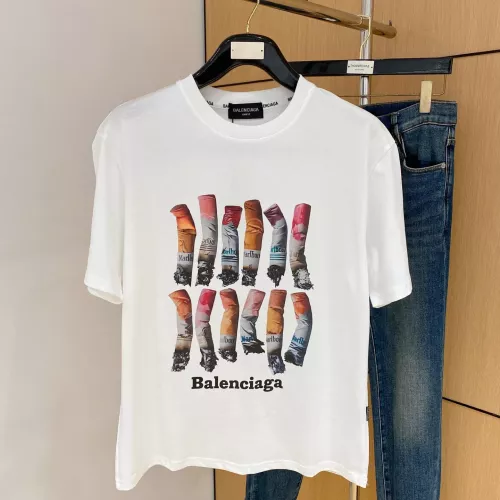 Cheap Balenciaga T-Shirts Short Sleeved For Men #1343809, $$68.00 USD On Balenciaga T-Shirts