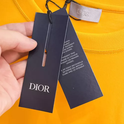 Replica Christian Dior T-Shirts Short Sleeved For Men #1343853 $92.00 USD for Wholesale