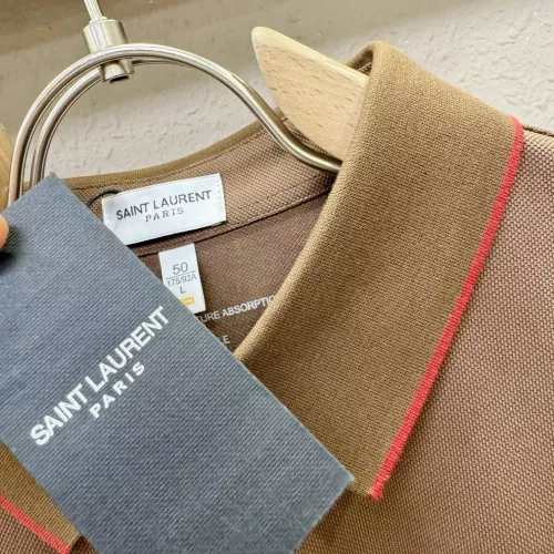 Replica Yves Saint Laurent YSL T-shirts Short Sleeved For Men #1343907 $96.00 USD for Wholesale