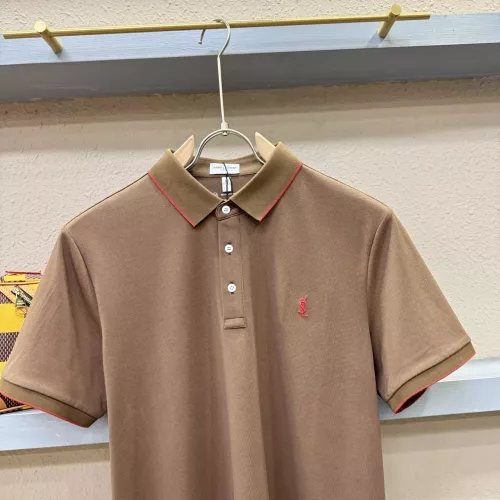 Replica Yves Saint Laurent YSL T-shirts Short Sleeved For Men #1343907 $96.00 USD for Wholesale