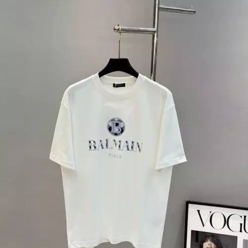 Cheap Balmain T-Shirts Short Sleeved For Unisex #1343912, $$88.00 USD On Balmain T-Shirts