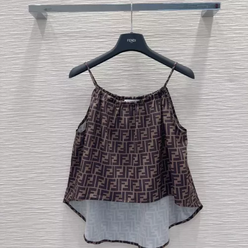 Replica Fendi Tracksuits Sleeveless For Women #1343995 $96.00 USD for Wholesale