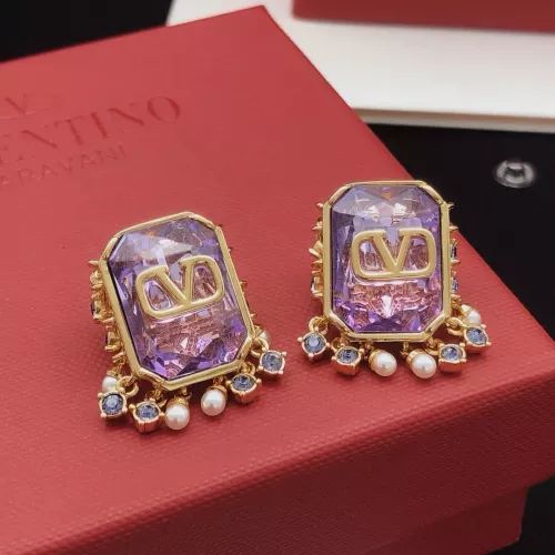 Replica Valentino Earrings For Women #1344038 $36.00 USD for Wholesale
