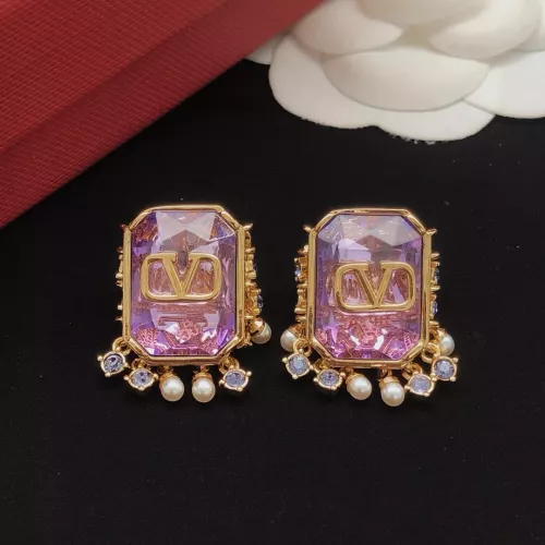 Replica Valentino Earrings For Women #1344038 $36.00 USD for Wholesale