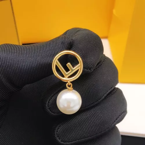 Replica Fendi Earrings For Women #1344039 $27.00 USD for Wholesale