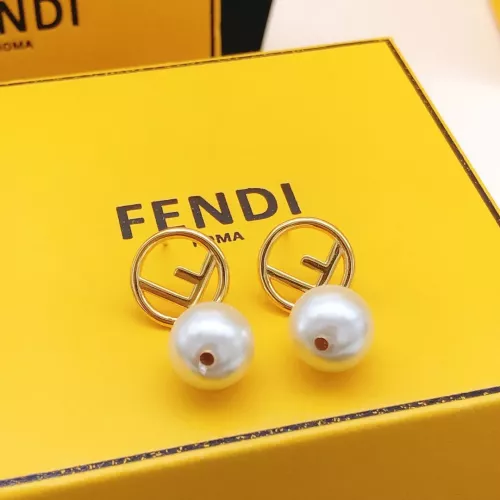 Replica Fendi Earrings For Women #1344039 $27.00 USD for Wholesale