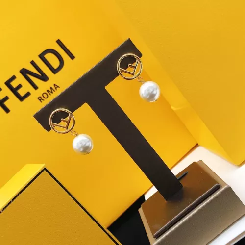 Replica Fendi Earrings For Women #1344039 $27.00 USD for Wholesale