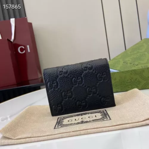 Cheap Gucci AAA Quality Card Case #1344118, $$76.00 USD On Gucci AAA Wallets