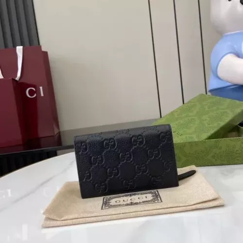 Cheap Gucci AAA Quality Card Case #1344122, $$80.00 USD On Gucci AAA Wallets
