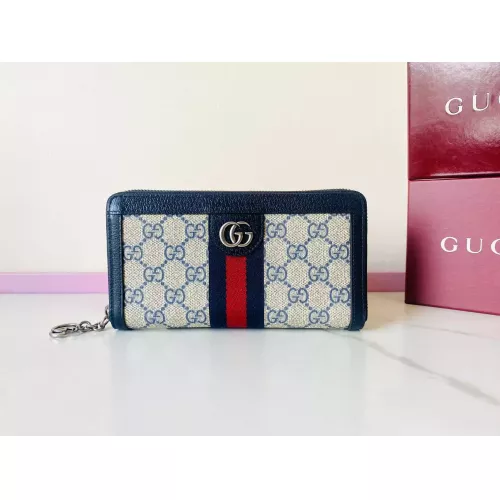 Cheap Gucci AAA Quality Card Case #1344158, $$80.00 USD On Gucci AAA Wallets