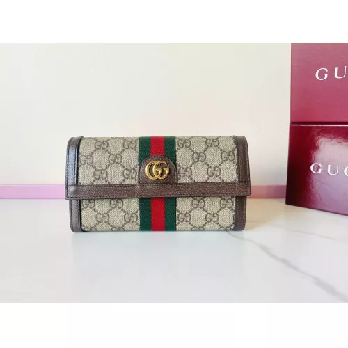 Cheap Gucci AAA Quality Card Case #1344161, $$80.00 USD On Gucci AAA Wallets