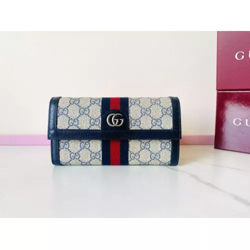 Cheap Gucci AAA Quality Card Case #1344163, $$80.00 USD On Gucci AAA Wallets