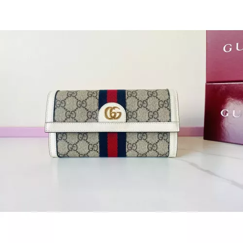 Cheap Gucci AAA Quality Card Case #1344164, $$80.00 USD On Gucci AAA Wallets