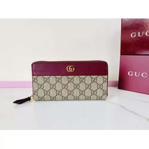 Cheap Gucci AAA Quality Card Case #1344196, $$80.00 USD On Gucci AAA Wallets