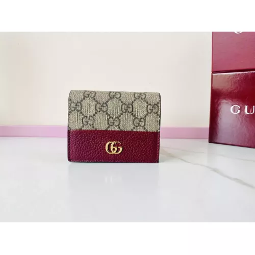 Cheap Gucci AAA Quality Card Case #1344211, $$68.00 USD On Gucci AAA Wallets