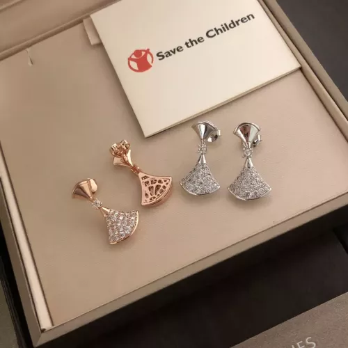 Replica Bvlgari Earrings For Women #1344274 $34.00 USD for Wholesale