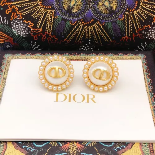 Replica Christian Dior Earrings For Women #1344322 $27.00 USD for Wholesale