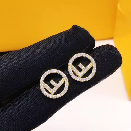 Replica Fendi Earrings For Women #1344332 $27.00 USD for Wholesale