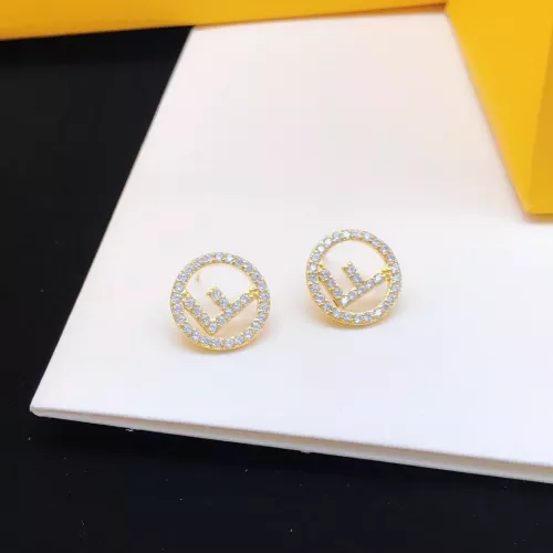 Replica Fendi Earrings For Women #1344332 $27.00 USD for Wholesale