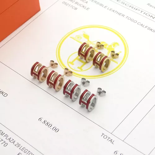 Cheap Hermes Earrings For Women #1344463, $$23.00 USD On Hermes Earrings